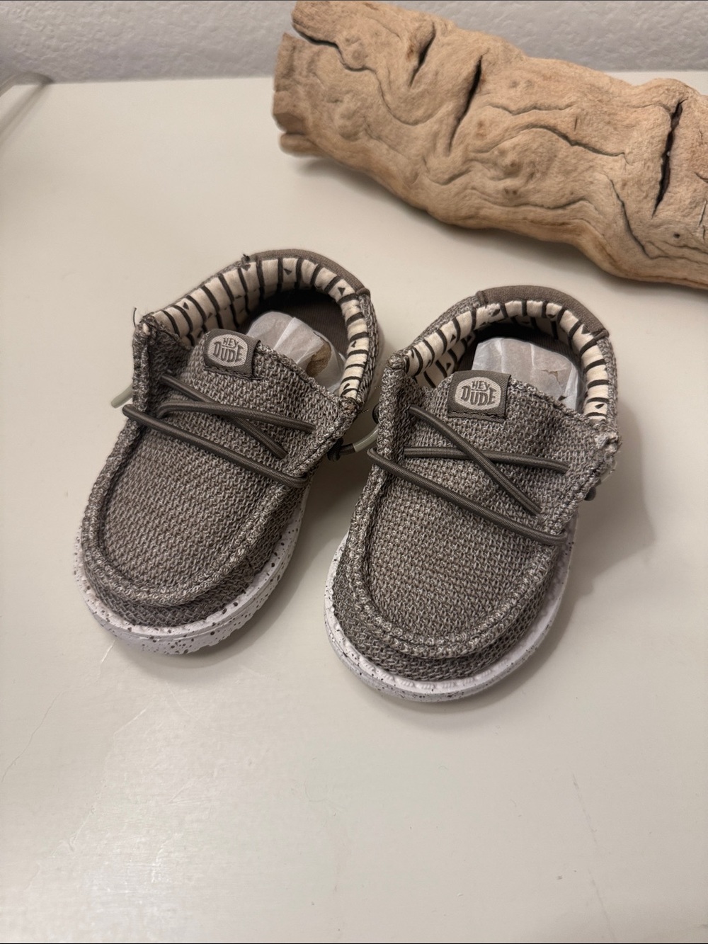Hey Dude Kids Sneakers in Gray